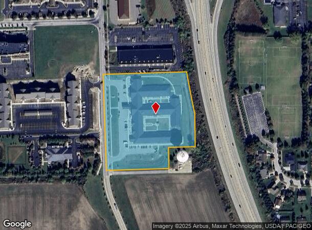 123 Waterstradt Commerce Dr, Dundee, MI Parcel Map