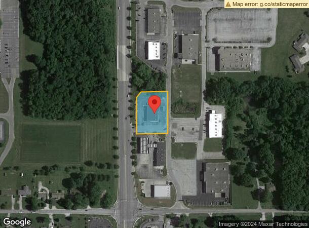  1550 S Washington St, Crawfordsville, IN Parcel Map