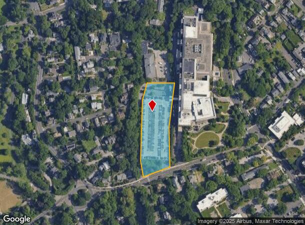  45 Lake Ave, Greenwich, CT Parcel Map