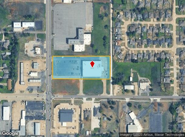 2705 N Harrison, Shawnee, OK Parcel Map