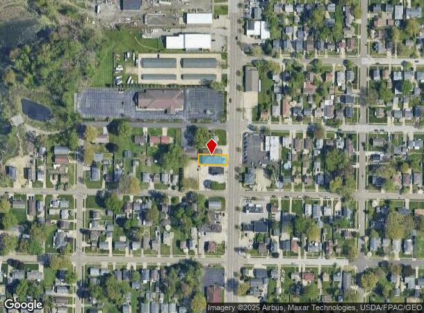  2008 S Main St, Akron, OH Parcel Map