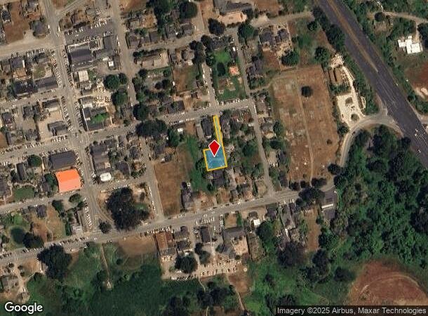  44845 Ukiah St, Mendocino, CA Parcel Map