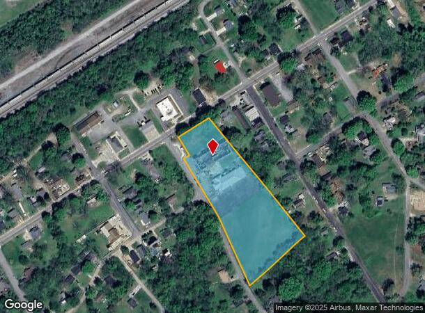 110 S Long St, Salisbury, NC Parcel Map