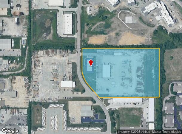  15525 S Mahaffie St, Olathe, KS Parcel Map