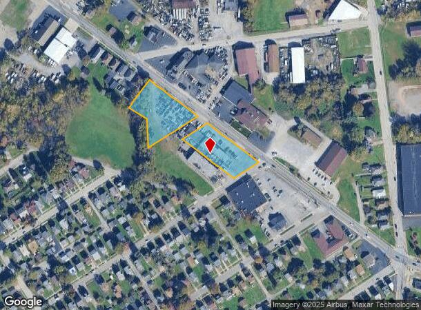 1130 Butler Ave, New Castle, PA Parcel Map