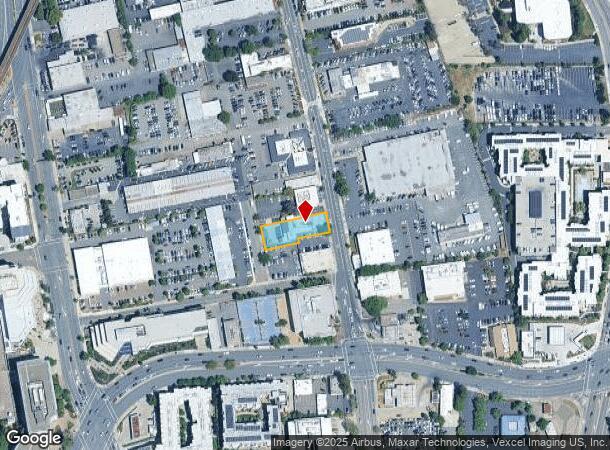  2055 N Broadway, Walnut Creek, CA Parcel Map
