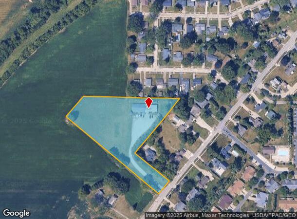  1023 Main St, Huron, OH Parcel Map