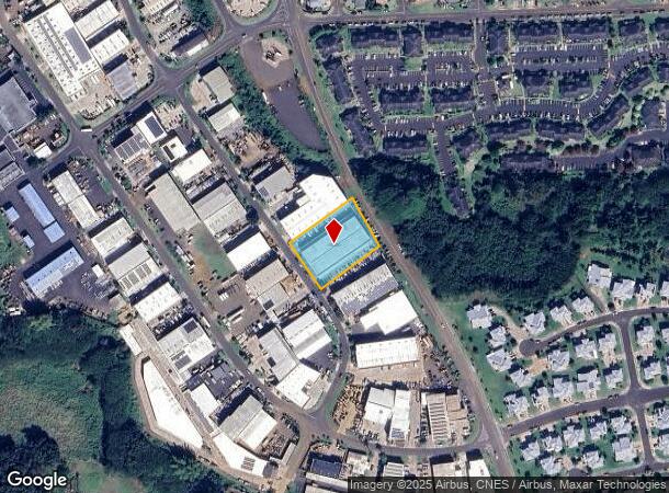 1544 Haleukana St, Lihue, HI Parcel Map