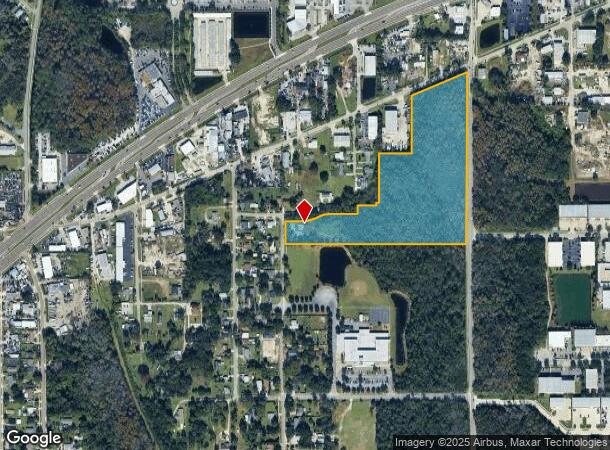  1145 Dennis Ave, Orlando, FL Parcel Map