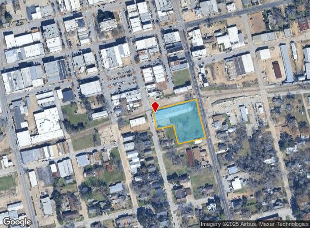 321 S Baylor St, Brenham, TX Parcel Map