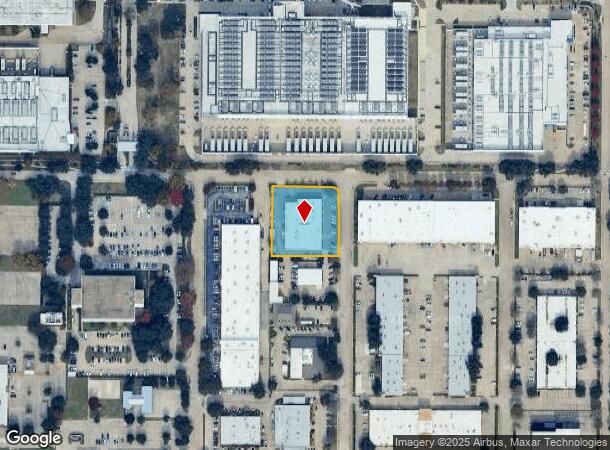  1399 Executive Dr W, Richardson, TX Parcel Map