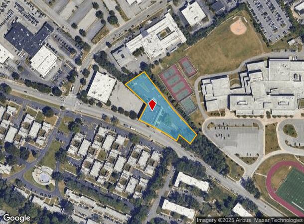 658 Kenilworth Dr, Towson, MD Parcel Map