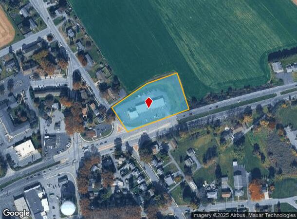 1 E Lincoln Ave, Myerstown, PA Parcel Map
