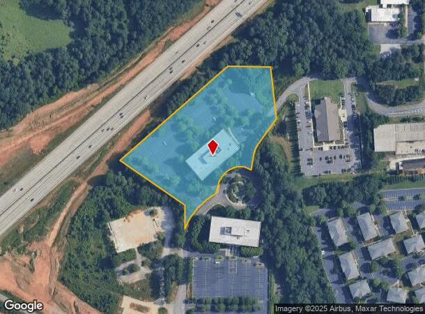  1725 Windward Concourse, Alpharetta, GA Parcel Map