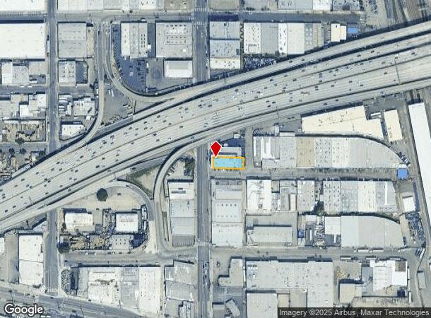1328 S Santa Fe Ave, Los Angeles, CA Parcel Map