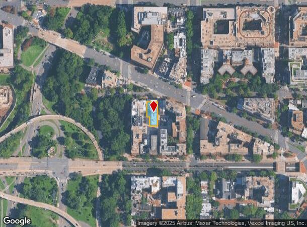  2520 L St Nw, Washington, DC Parcel Map