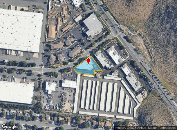 880 Maestro Dr, Reno, NV Parcel Map