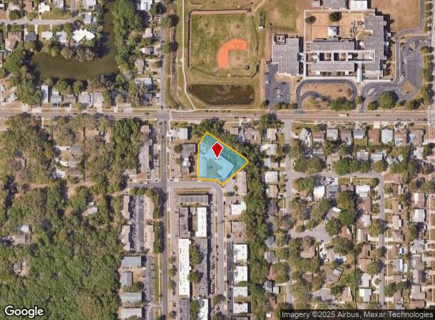  1408 Alpine Rd, Clearwater, FL Parcel Map