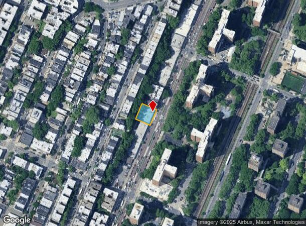  1349 Webster Ave, Bronx, NY Parcel Map