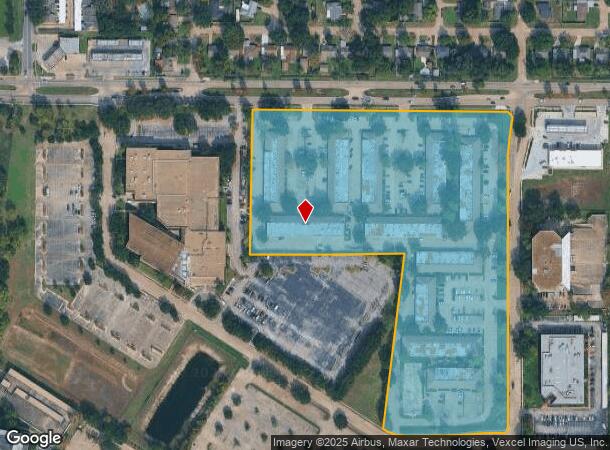 7135 W Tidwell Rd, Houston, TX Parcel Map