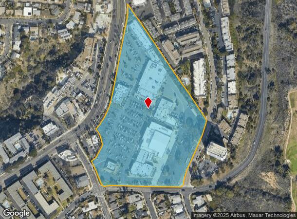  3005 Clairemont Dr, San Diego, CA Parcel Map