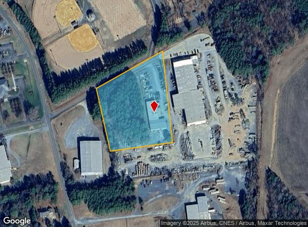 152 American Dr, Oakboro, NC Parcel Map