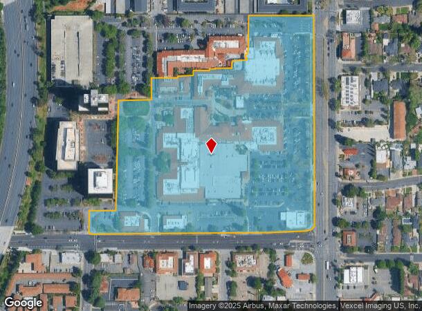  1875 S Bascom Ave, Campbell, CA Parcel Map