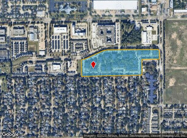 10221 Centrepark Dr, Houston, TX Parcel Map