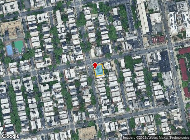 869 Thomas S Boyland St, Brooklyn, NY Parcel Map