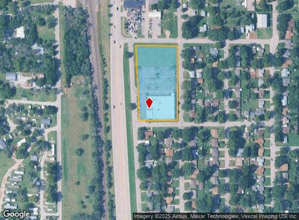 444 S Baltimore Ave, Derby, KS Parcel Map