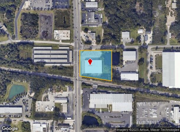 102 S Falkenburg Rd, Tampa, FL Parcel Map