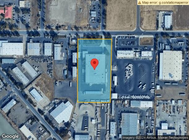  2050 Wardrobe Ave, Merced, CA Parcel Map