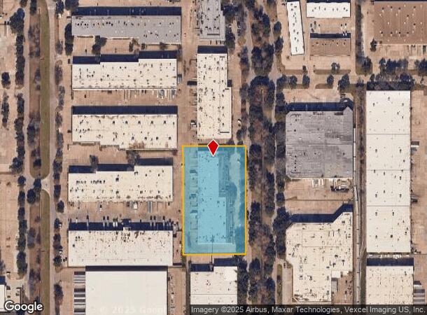  2120 Hutton Dr, Carrollton, TX Parcel Map