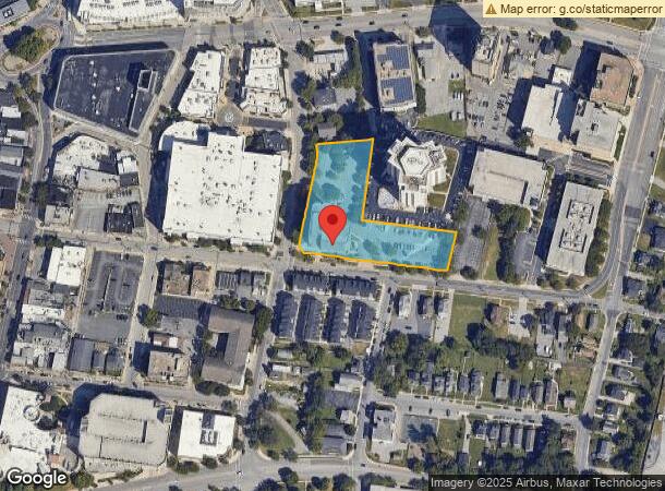  500 Virginia Ave, Towson, MD Parcel Map