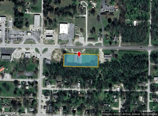  1302 High St, Sarcoxie, MO Parcel Map