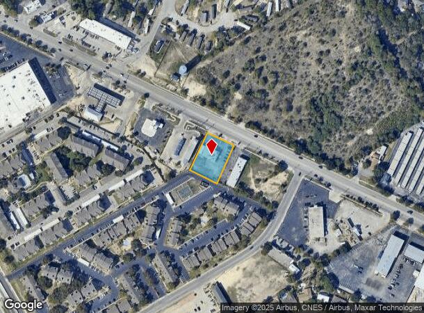 2801 Pat Booker Rd, Universal City, TX Parcel Map
