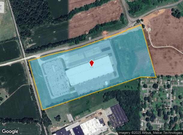 1 Fedex Way, Humboldt, TN Parcel Map