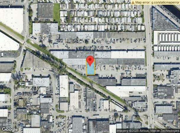  7287 Nw 78Th Ter, Medley, FL Parcel Map