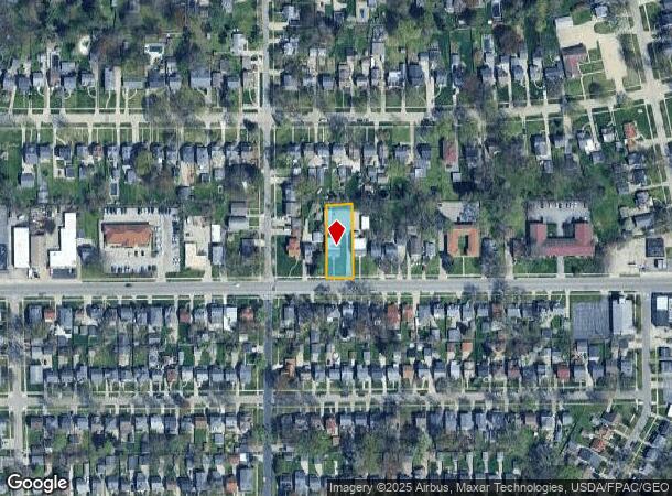  2244 W Sylvania Ave, Toledo, OH Parcel Map