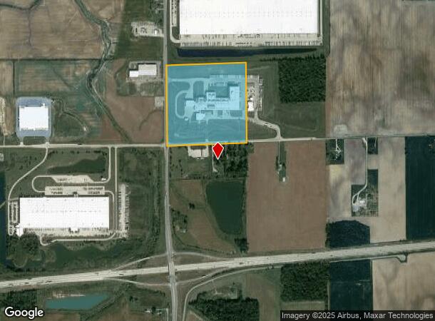  2150 W Pleasant Center Rd, Fort Wayne, IN Parcel Map