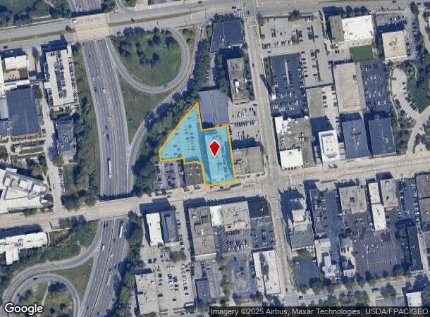  2901 Euclid Ave, Cleveland, OH Parcel Map