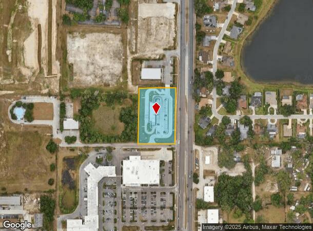  8795 Little Rd, New Port Richey, FL Parcel Map