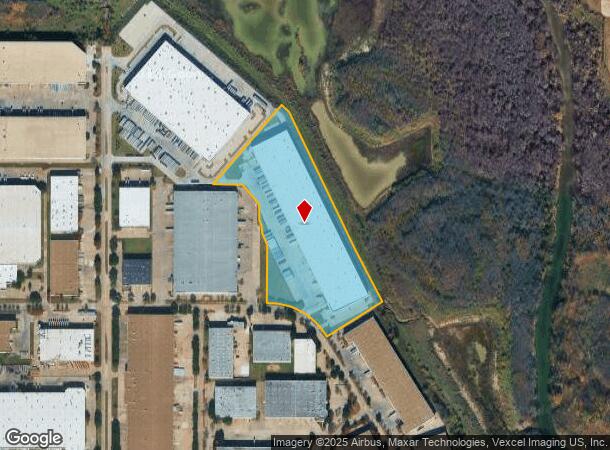 2930 114Th St, Grand Prairie, TX Parcel Map