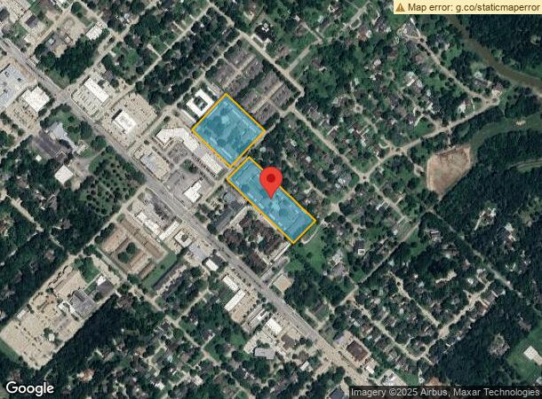  110 Clearview Ave, Friendswood, TX Parcel Map