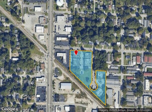  1830 E Page St, Springfield, MO Parcel Map