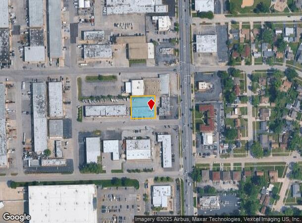  7208 W 90Th Pl, Bridgeview, IL Parcel Map