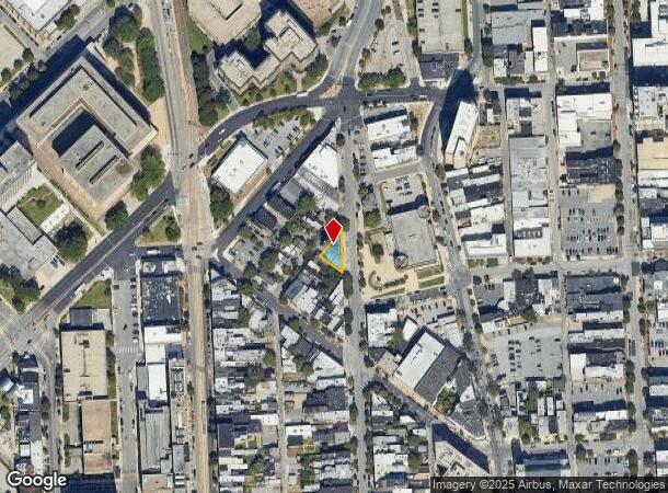 868 Park Ave, Baltimore, MD Parcel Map