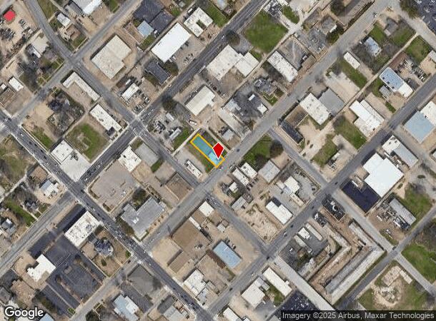  1621 Austin Ave, Waco, TX Parcel Map