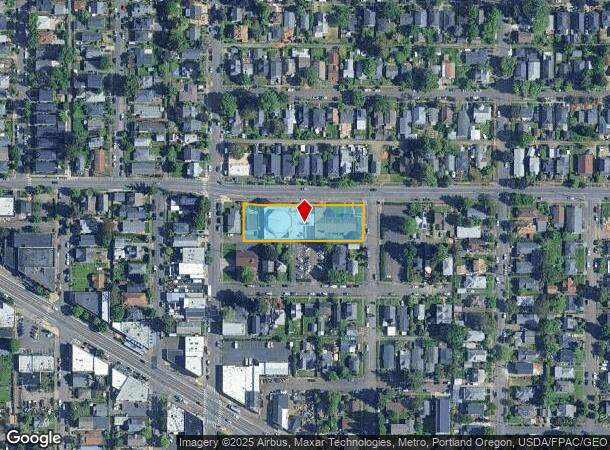  6828 Se Holgate Blvd, Portland, OR Parcel Map