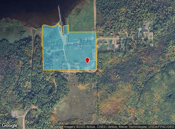 8206 Dawson Rd Nw, Angle Inlet, MN Parcel Map